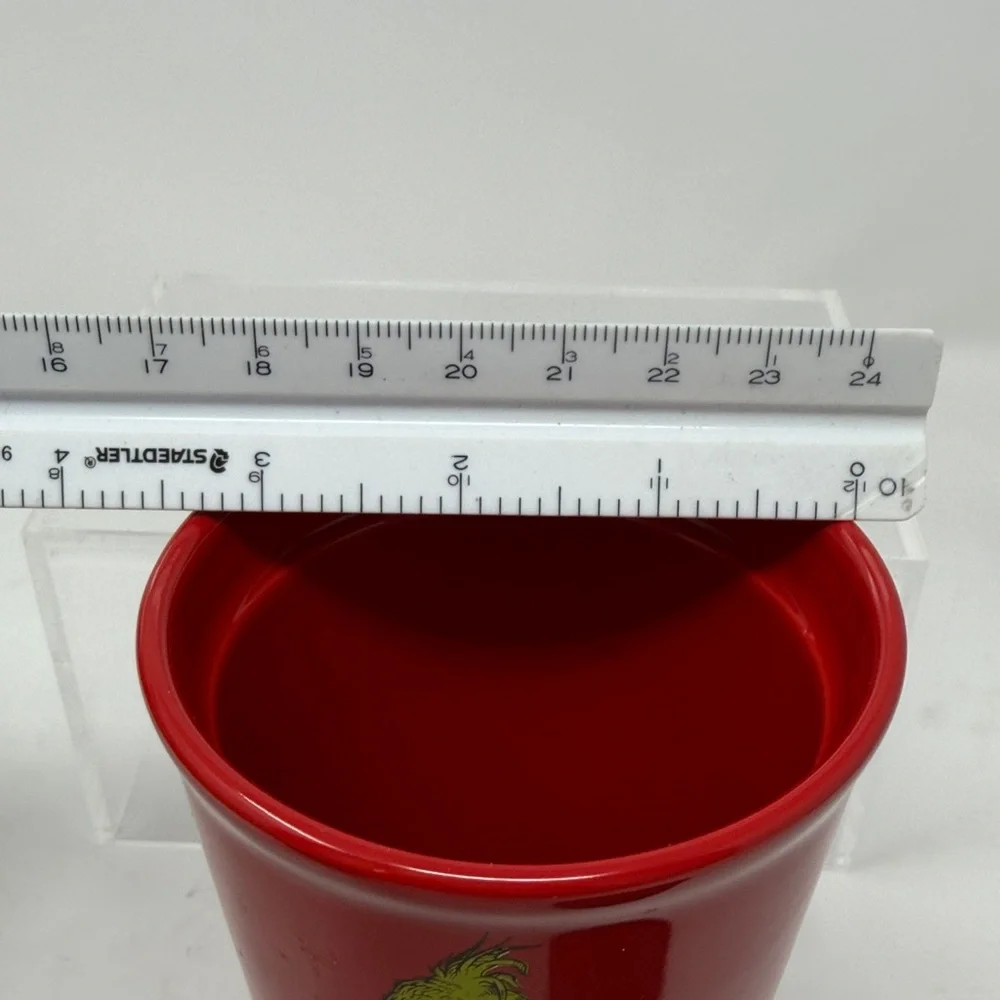 Dr. Seuss Red and Green Grinch Tumbler